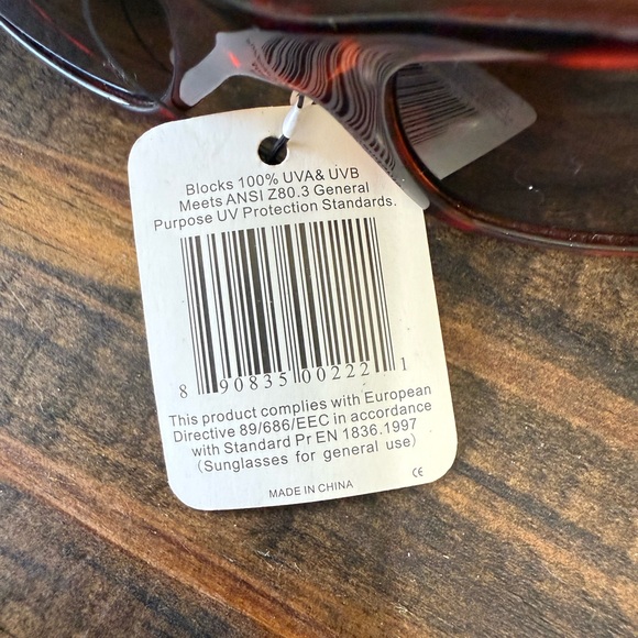 Tattoo Eyewear “Love’s Fools” Sunglasses – Ed Hardy Inspired – Brown Tortoise - Picture 4 of 6